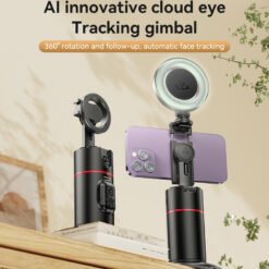 Alternative view of Yesido SF20 Magnetic 360 Degree Rotating Smart Al Auto Face Tracking PTZ Bracket